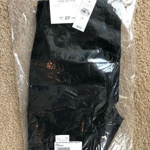 Loft sateen leggings with pockets